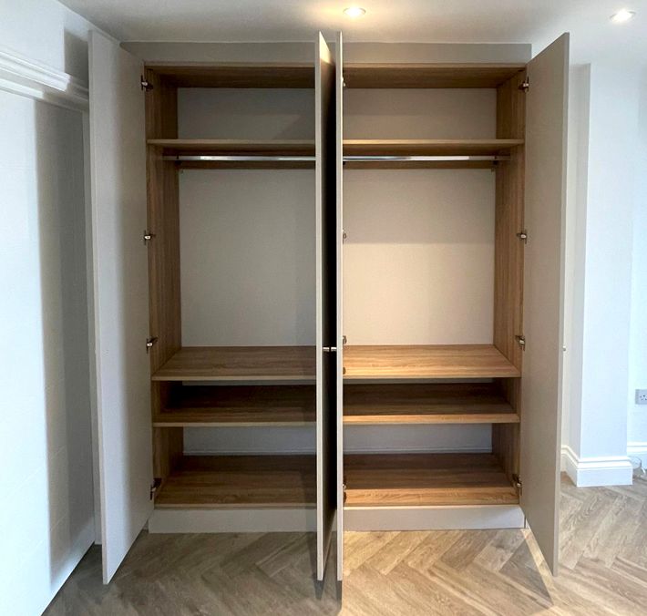 space saving fitted furniture
