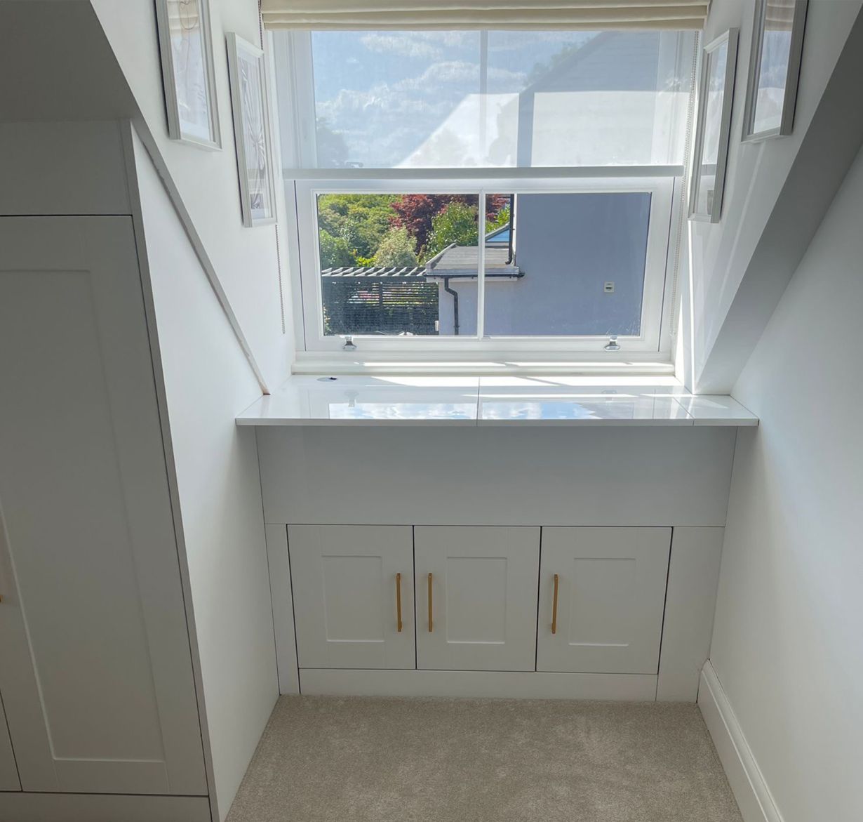 space saving fitted furniture